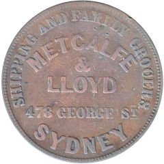 1 Penny - Metcalf & Lloyd Sydney, New South Wales