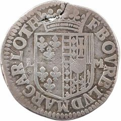 1/4 Ecu - Francis and Louise-Marguerite