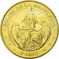 Monnaie de Paris Tourist Token - Paris Eglise de la Madeleine - Le Ravissement
