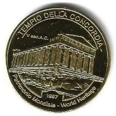 Token - Temple of Concordia