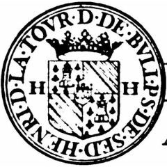 Gold Pistole - Henri de la Tour d`Auvergne