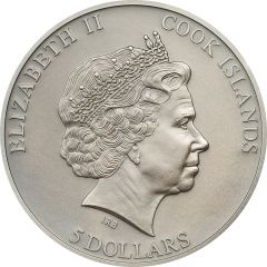 5 Dollars - Elizabeth II History of the Samurai