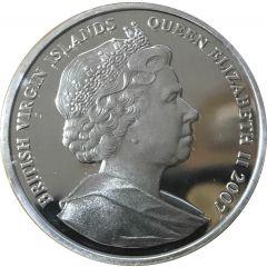 10 Dollars - Elizabeth II Founding of Jamestown, Silver Proof