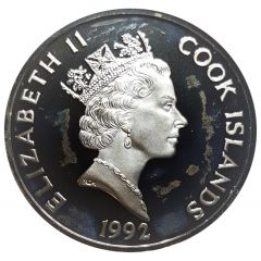 50 Dollars - Elizabeth II Spanish conquistador Pedro de Valdivia
