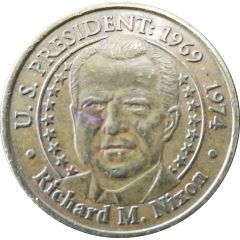 Token - The Sunoco Presidential Coin Series 6 - Richard M. Nixon