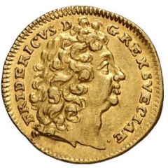1/2 Ducat - Frederick I Edergold Halbdukat