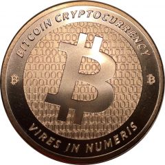 Bitcoin 1 oz Copper