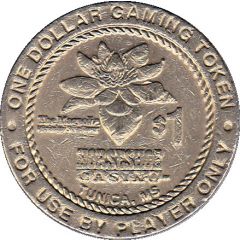 1 Dollar Gaming Token - Horseshoe Casino Tunica