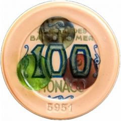 100 francs - Casino de Monte-Carlo