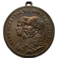 Medal - Edward VII & Alexandra Coronation