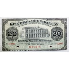 20 Pesos Fuertes Caja de Conversión