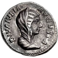 Denarius - Julia Domna CONSECRATIO