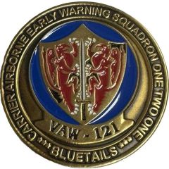 Challenge Coin - Bluetails Squadron Norfolk, Virginia