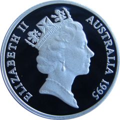 1 Dollar - Elizabeth II 3rd Portrait - Banjo Paterson - Silver Proof