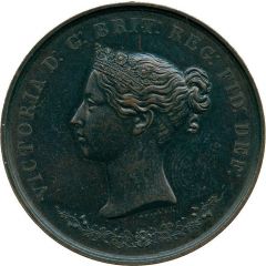 Medal - Victoria Nagpore Exhibition of Arts, Manufactures and Produce