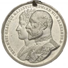 Medal - Edward VII Coronation, Milnrow