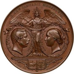 Medal - Friedrich Wilhelm IV Royal Wedding, bronze