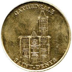 Monnaie de Paris Tourist Token - Saint Denis Cathedral