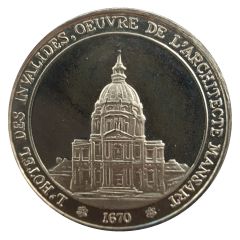 Token - L’Histoire de France L’hôtel des Invalides, oeuvre de l’architecte Mansart