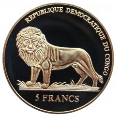 5 Francs Chameleon