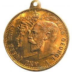 Medallion - George V and Mary Royal Visit
