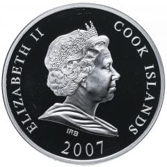 10 Dollars - Elizabeth II Moai