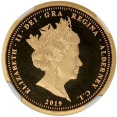 1 Sovereign - Elizabeth II Queen Victoria - Four Heads