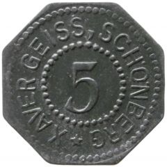 5 Pfennig - Schönberg Xaver Geiss
