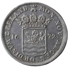 6 Stuivers `Hoedjesschelling` Piedfort at 7 gram