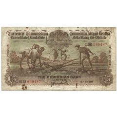 5 Pounds Hibernian Bank