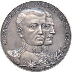 Medal Battle of Jutland, W. Gilbert, silver