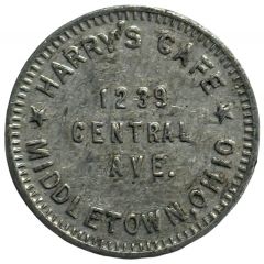 10 Cents - Harry`s Cafe Middletown, Ohio