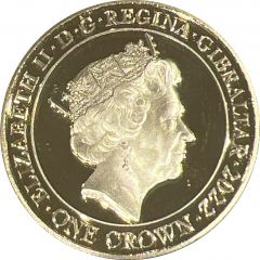 1 crown - Elizabeth II HM Queen Elizabeth Platinum Jubilee “A Consort”