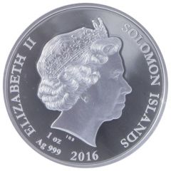 5 Dollars - Elizabeth II Planet Earth