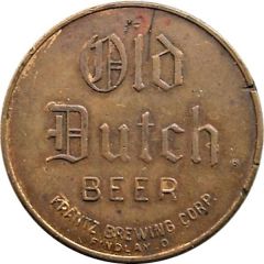 Token - Old Dutch Beer Findlay, Ohio