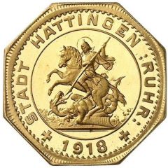 25 Pfennig - Hattingen Pattern