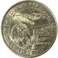 Jeton touristique - Monnaie de Paris - Château de Kintzheim - La volerie des aigles