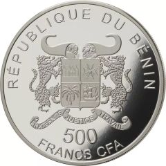 500 Francs CFA Canadian Maple Leaf