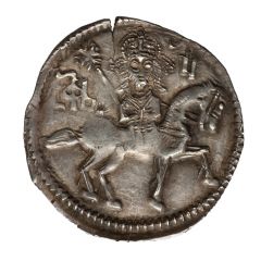 Dinar `Horseman Type` - Stefan Uroš IV Dušan