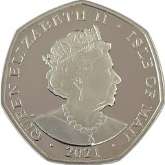 50 Pence - Elizabeth II HRH Duke of Edinburgh - 1960`s, Silver Proof