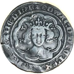 1 Groat - Edward III 4th issue, Treaty period