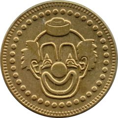 Token - No Cash Value Clown, 22.8 mm