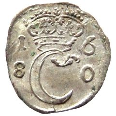 1 Pfennig - Charles I