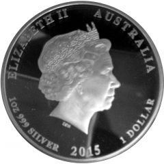 1 Dollar - Elizabeth II 4th Portrait - Princess Charlotte