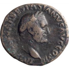 As - Vespasian IVDAEA CAPTA S C, Judaea