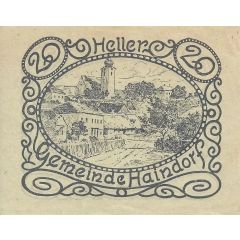 20 Heller Haindorf a. d. Sirning