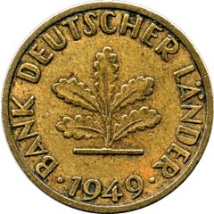 5 Pfennig Bank of German States