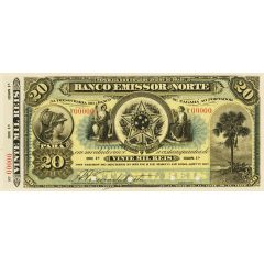 20 Mil Réis Banco Emissor do Norte