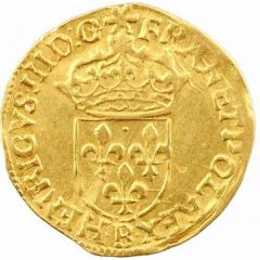 1/2 Gold Ecu with sun - Henry III