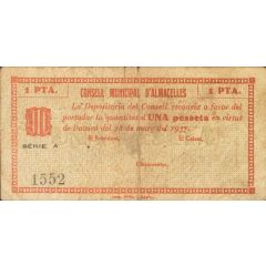 1 Peseta Almacelles
